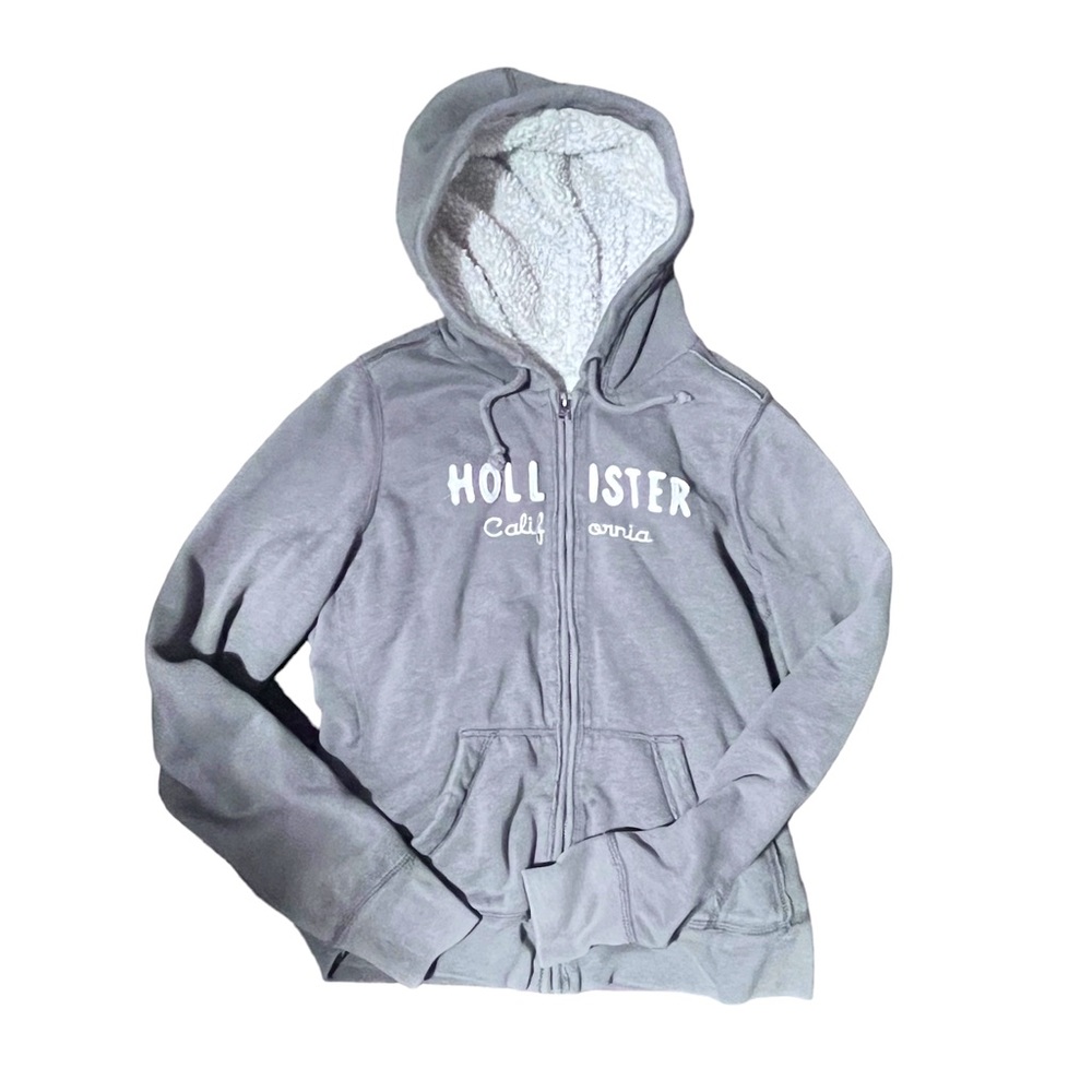 Hollister Sherpa Lined Hoodie